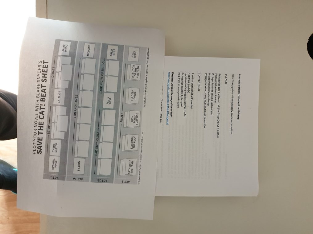 Save-the-Cat-Planner-Story-Grid-Genre-scenes-and-conventions-tips-for-binding-your-manuscript-for-editing-and-revision-how-to-print-out-your-book-susan-shiney