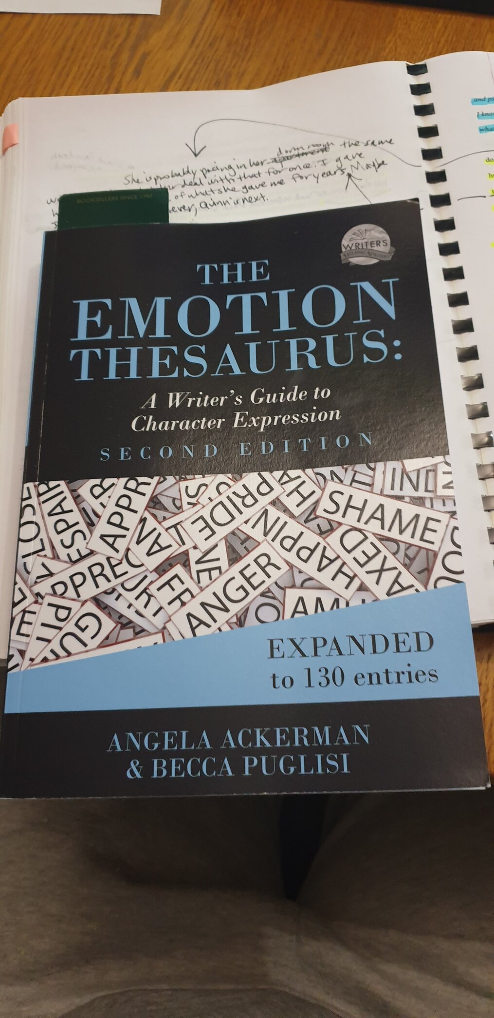 Emotional-Thesaurus-line-editing-my-step-by-step-process-susan-shiney-writing-craft-books